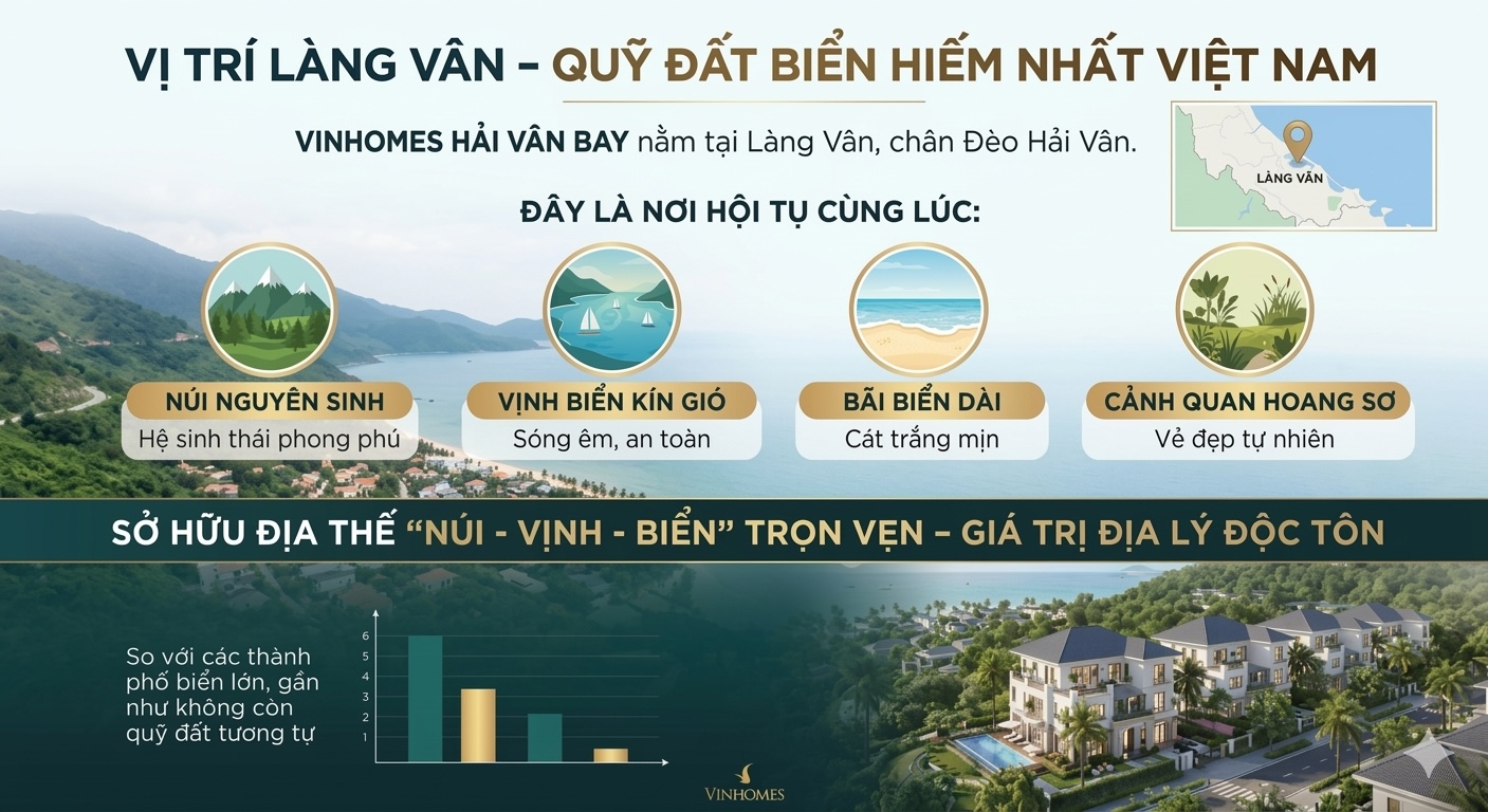 Vị trí dự án Vinhomes Hải Vân Bay